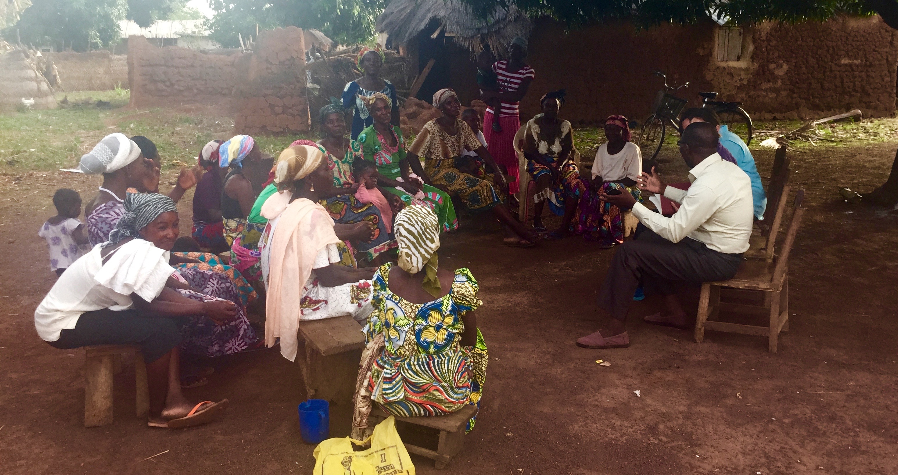 Women's Cooperative Meeting in Ghana